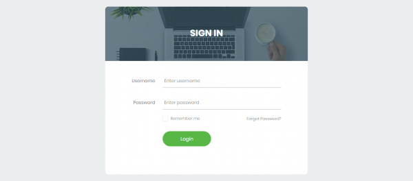 Login responsive bootstrap page - Image 2