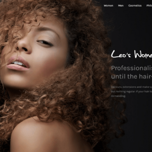 Saloon Website Template
